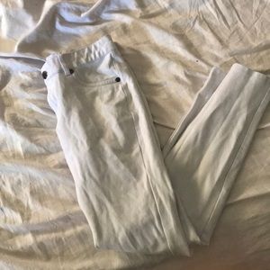 White jeggings